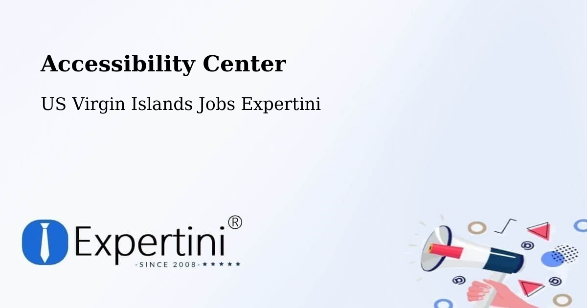 Accessibility Center - US Virgin Islands Jobs Expertini